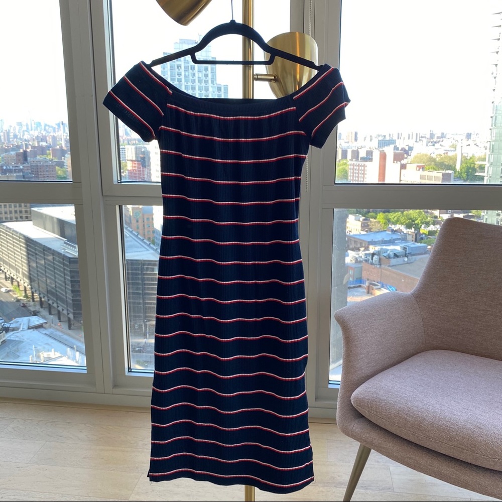 Striped Fitted Lulus Dress